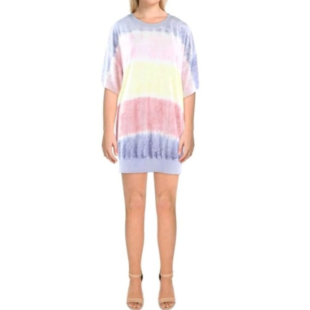 NEW Anthropologie Maronie‎ Tie-Dye Mini Dress/Tunic/Swim Cover-Up Size M
